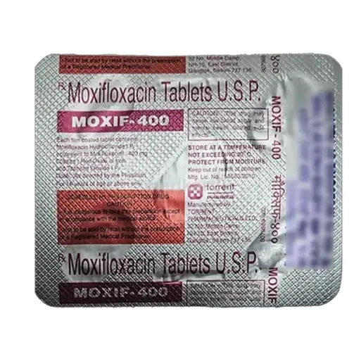 moxif 400mg tablet 5's